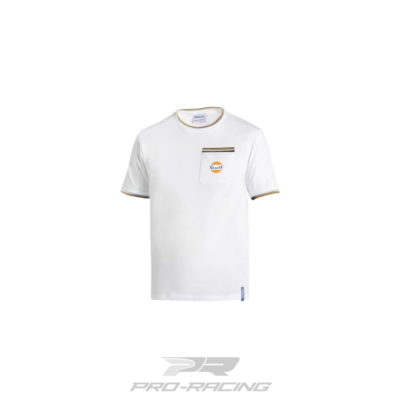 Sparco T-shirt Brand Pocket Gulf WIT