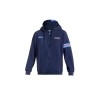 Sparco Hooded Full Zip Martini Racing DONKERBLAUW
