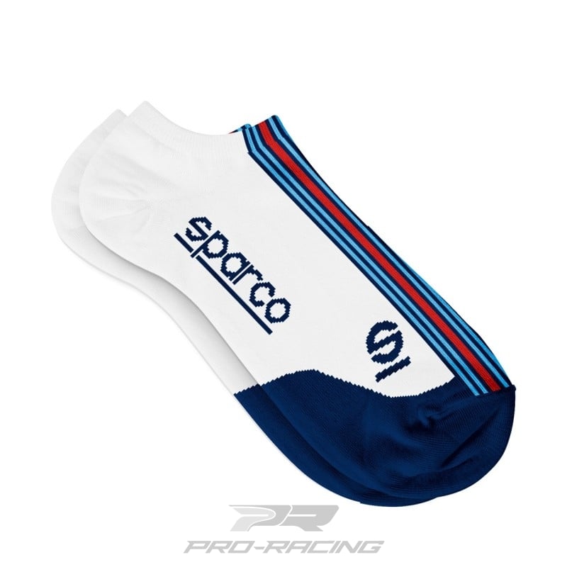 Sparco Iconic Low Cut Design Martini Racing Socks WIT