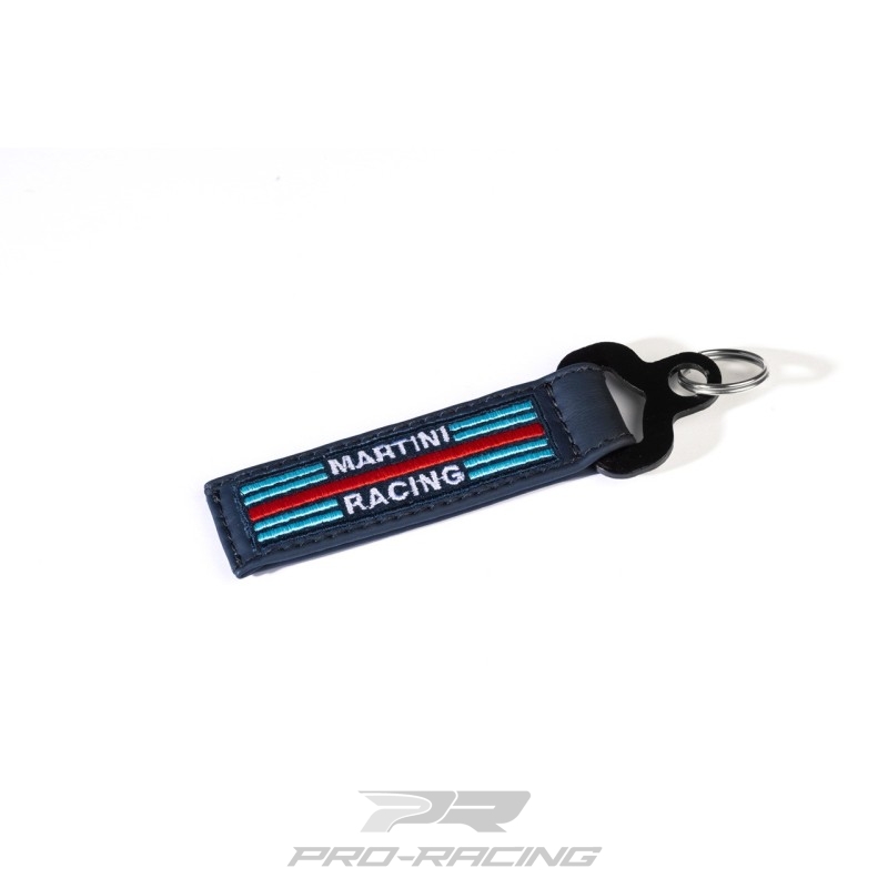 Sparco lederen sleutelhanger Martini Racing DONKERBLAUW