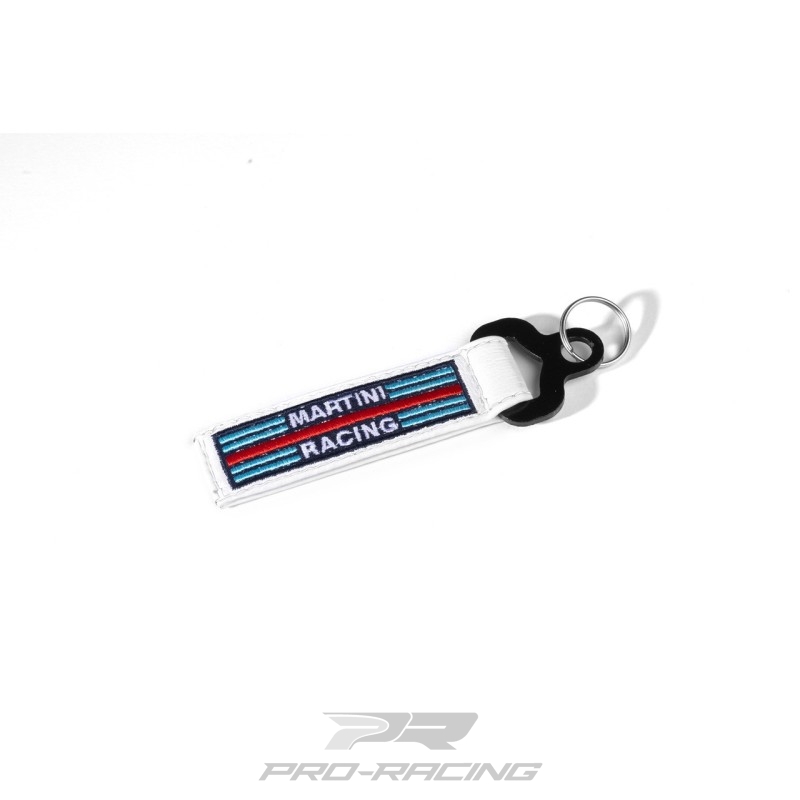 Sparco lederen sleutelhanger Martini Racing WIT