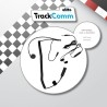 Elite Electronics TrackComm optionele Full Face helmset