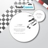Elite Electronics TrackComm optionele Open Face helmset