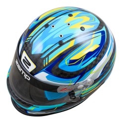 Zamp RZ-48Y CMR Carbon BLAUW