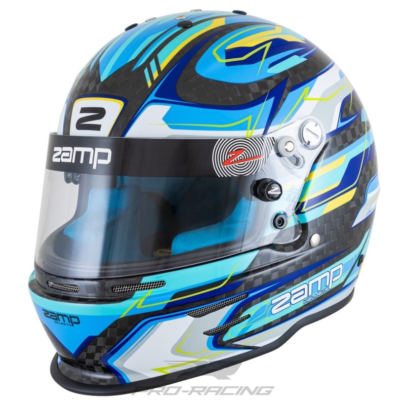 Zamp RZ-48Y CMR Carbon BLAUW