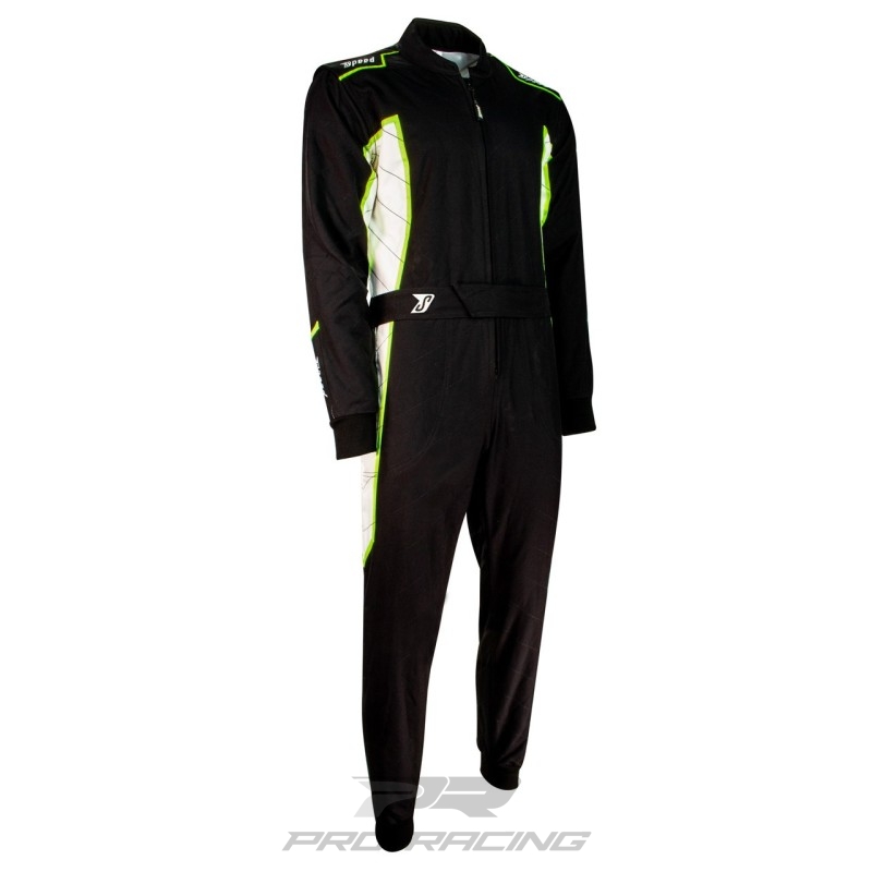 Speed Racewear Imola RS-3 ZWART/WIT/GEEL
