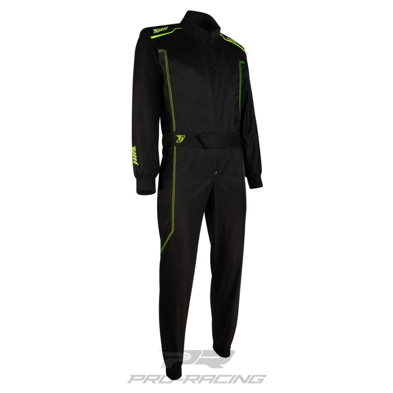 Speed Racewear Daytona 2.0 ZWART/GEEL