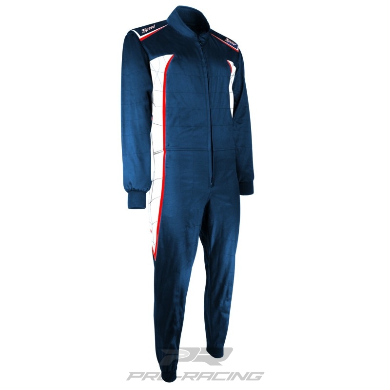 Speed Racewear Detroit 2.0 DONKERBLAUW/WIT/ROOD