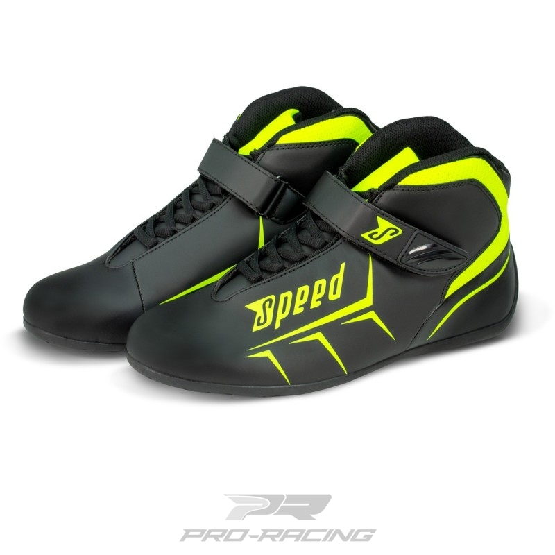 Speed Racewear Rome 2.0 ZWART/GEEL