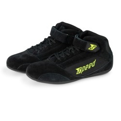 Speed Racewear Milan KS-2 ZWART/GEEL