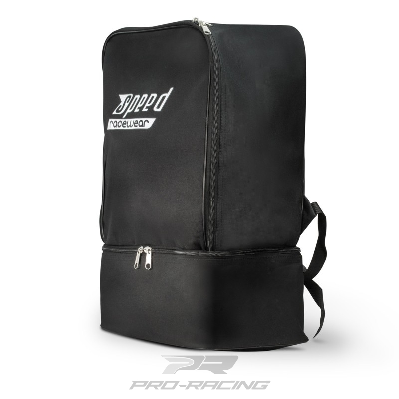 Speed Racewear Düsseldorf HBS-1 helmtas met schoen en handschoen vak
