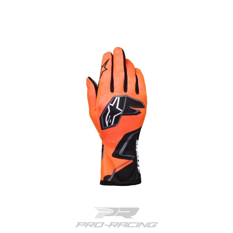 Alpinestars Tech-1 K Race S v2 Graphic 1 (KINDERHANDSCHOEN) FLUO ORANJE/ZWART/WIT