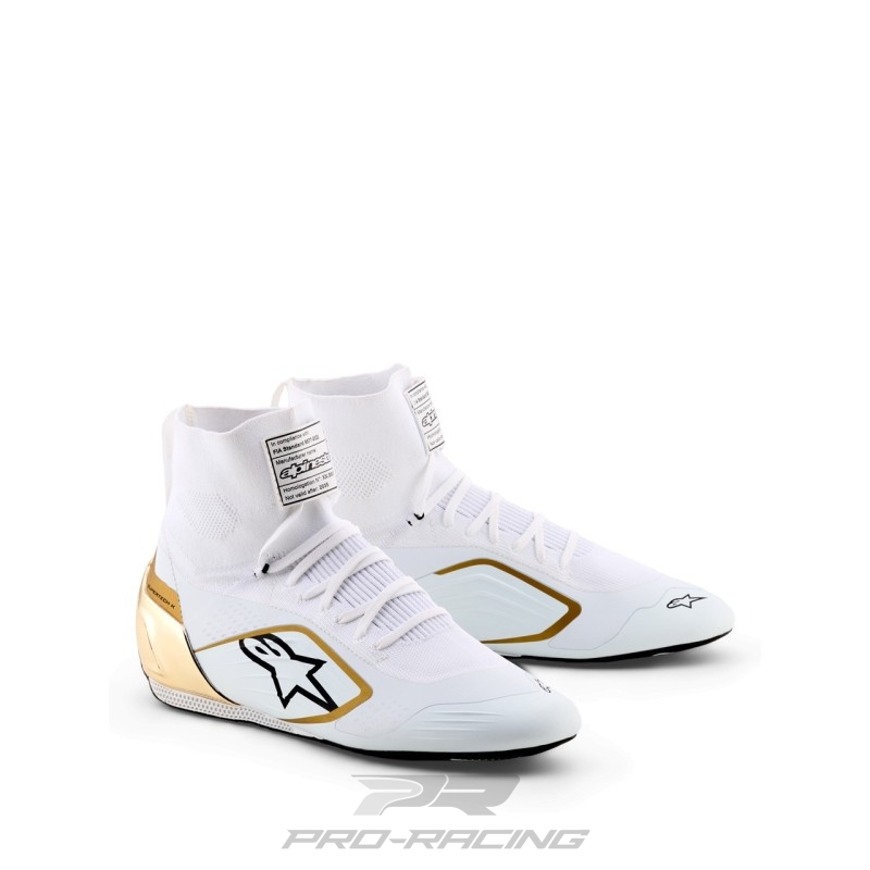 Alpinestars Supertech K WIT/ZWART/GOUD