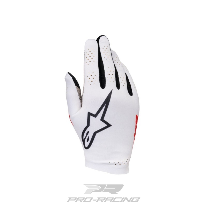 Alpinestars Graphic 1 sim handschoenen ZILVER/ZWART/ROOD