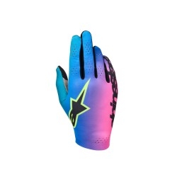 Alpinestars Graphic 2 sim handschoenen FLUO ROZE/CYAAN/GEEL