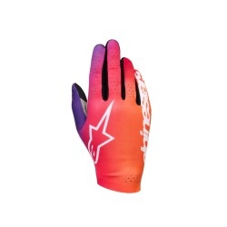 Alpinestars Graphic 2 sim handschoenen NEON ORANJE/PAARS/WIT