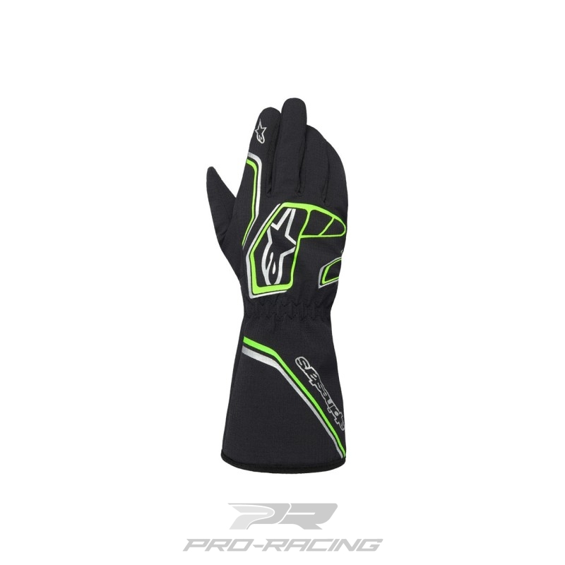 Alpinestars Tempest v3 Waterproof S (KINDERHANDSCHOEN) ZWART/FLUO GROEN