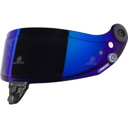 Schuberth SDL licht getint spiegelvizier BLAUW
