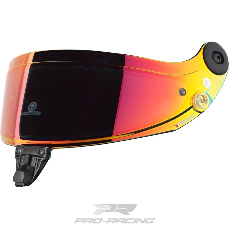 Schuberth SDL licht getint spiegelvizier ROOD