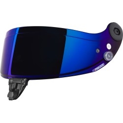 Schuberth SDL donker getint spiegelvizier BLAUW