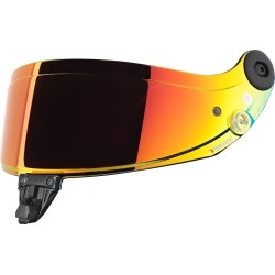 Schuberth SDL donker getint spiegelvizier ROOD