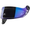 Schuberth SDL High Contrast transparant spiegelvizier BLAUW