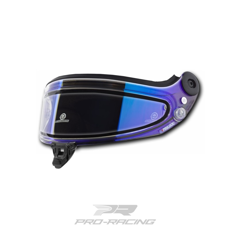 Schuberth SDL transparant regen-spiegelvizier BLAUW