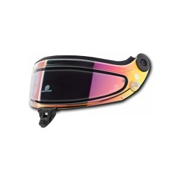 Schuberth SDL transparant regen-spiegelvizier ROOD