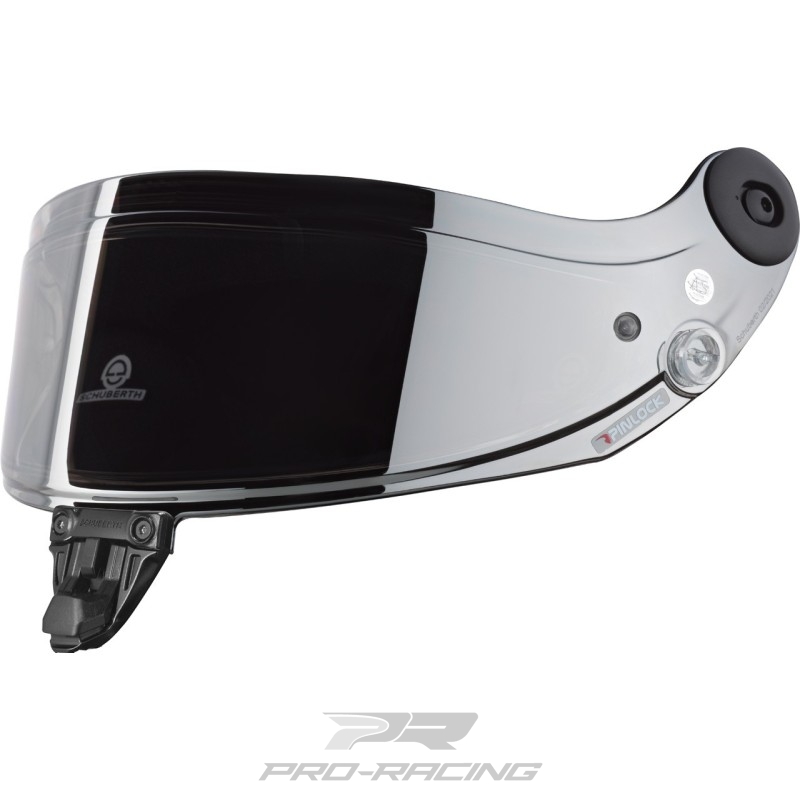 Schuberth SDL transparant spiegelvizier ZILVER