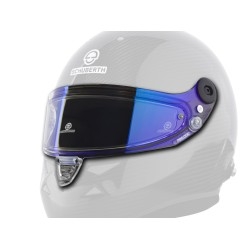 Schuberth LEVER transparant spiegelvizier BLAUW