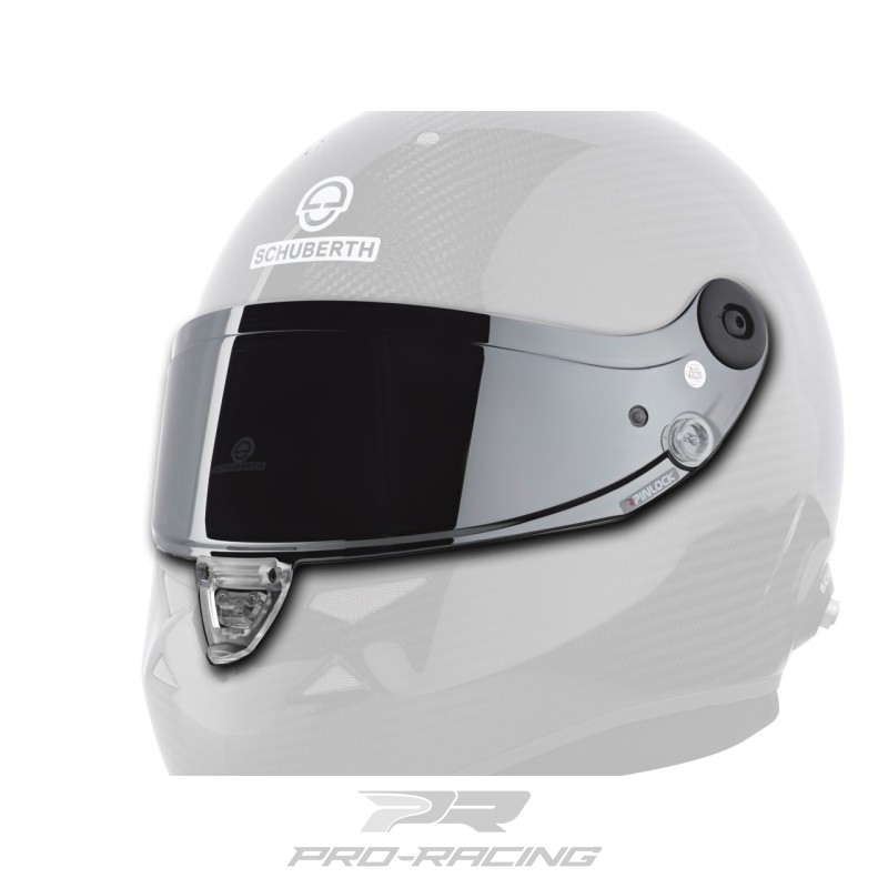 Schuberth LEVER licht getint spiegelvizier ZILVER