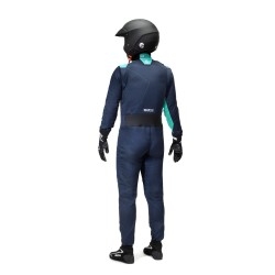 Sparco Sprint Advanced-ASY DONKERBLAUW/MINTGROEN