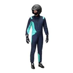Sparco Sprint Advanced-ASY DONKERBLAUW/MINTGROEN