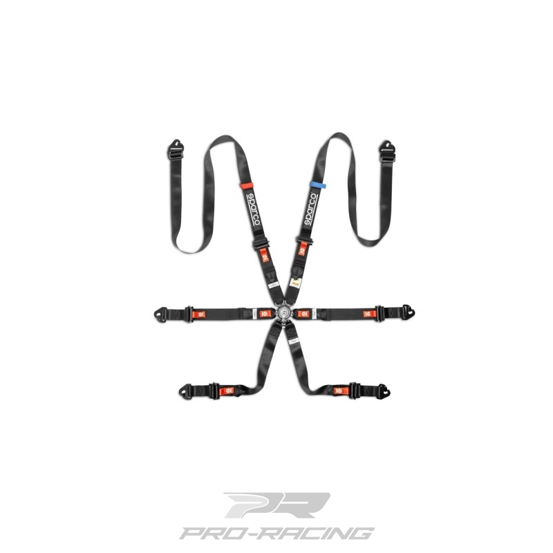 Sparco Pro H-9 ENDURANCE ZWART