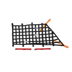 Sparco Raamnet 100x50 cm. ZWART