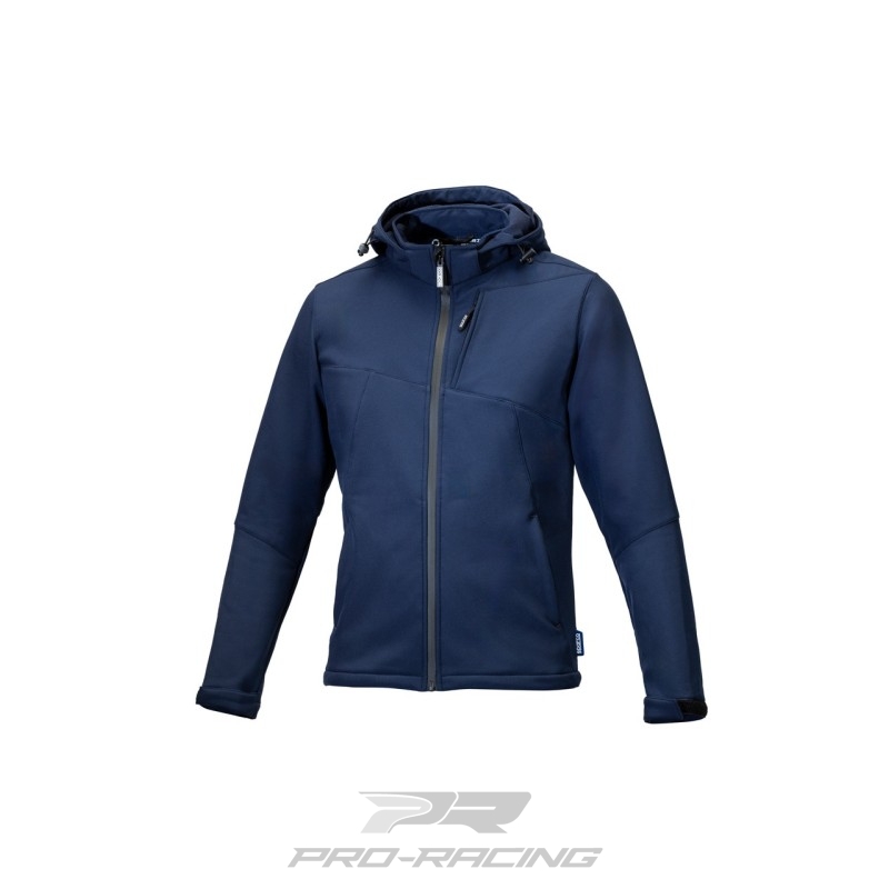 Sparco Grit Softshell DONKERBLAUW
