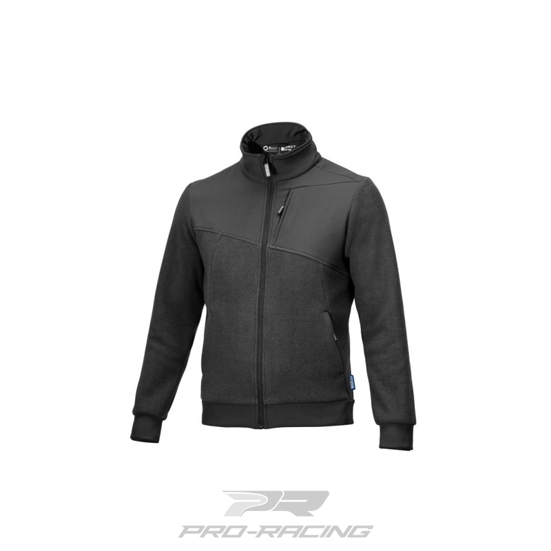 Sparco Grit Fleece Full Zip GRIJS
