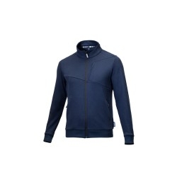 Sparco Grit Sweatshirt Full Zip DONKERBLAUW