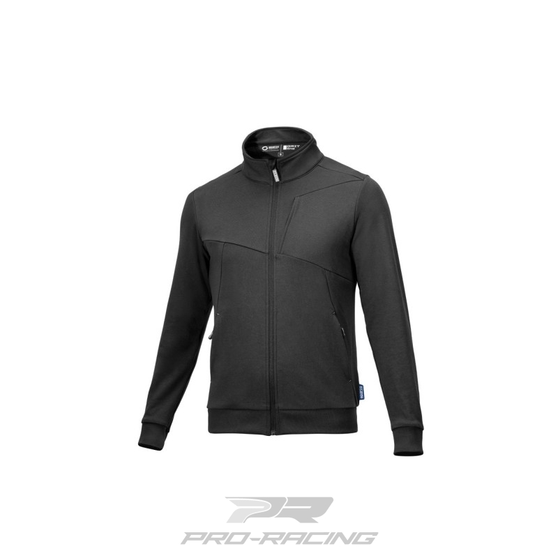 Sparco Grit Sweatshirt Full Zip GREY