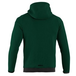 Sparco FTW Hooded Full Zip Sweatshirt DONKERGROEN
