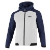 Sparco FTW Hooded Full Zip Sweatshirt WIT/DONKERBLAUW