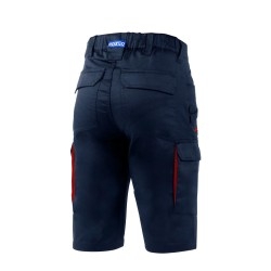 Sparco FTW shorts DONKERBLAUW/ROOD
