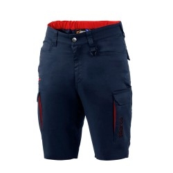Sparco FTW shorts DONKERBLAUW/ROOD