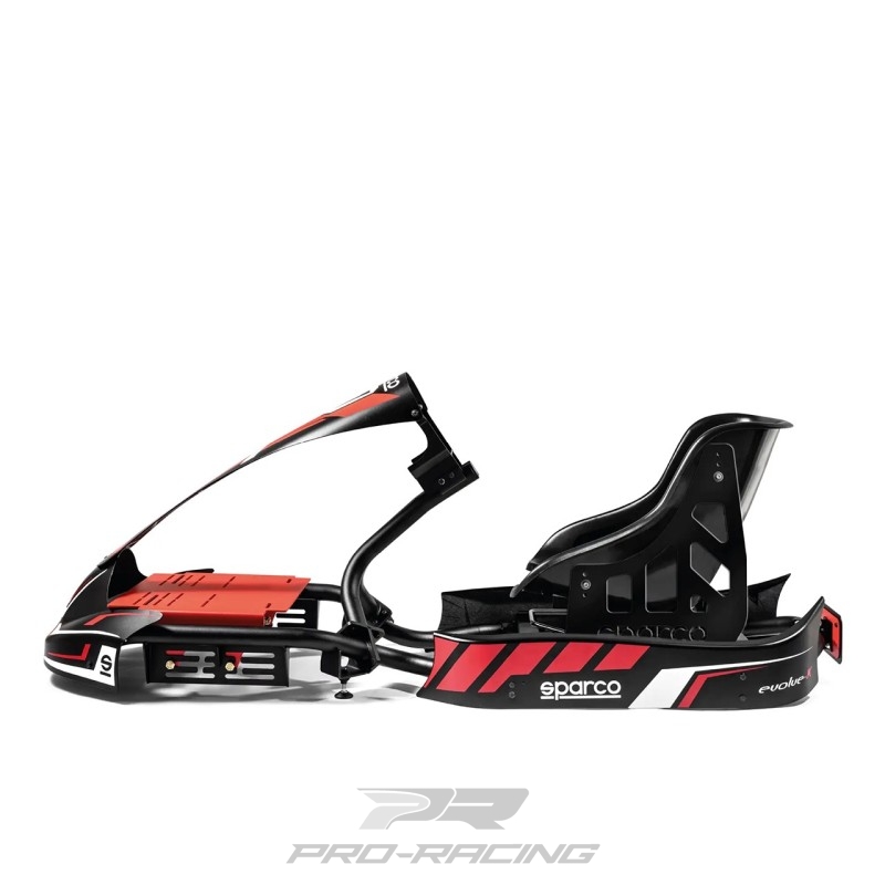 Sparco Evolve Kart Pro-Junior sim base met stoel