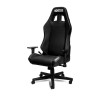 Sparco Coach bureau- en gamingstoel ZWART/ZILVERGRIJS