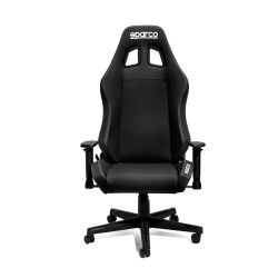 Sparco Coach bureau- en gamingstoel ZWART/ZILVERGRIJS