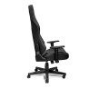 Sparco Coach bureau- en gamingstoel ZWART/ZILVERGRIJS