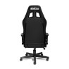 Sparco Coach bureau- en gamingstoel ZWART/ZILVERGRIJS