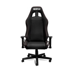 Sparco Coach bureau- en gamingstoel ZWART/ROOD