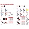 Sparco accessories for full face / integral FIA helmets